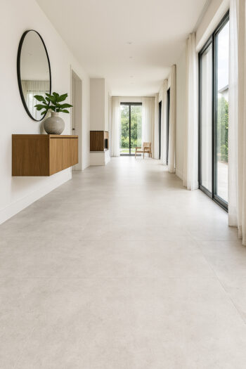Gerflor, PVC podlaha - lino AladinTex Ultra 2248, na mieru, šíře 4m, šedá, filc, chodba / predsieň
