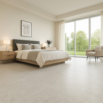 Gerflor, PVC podlaha - lino AladinTex Ultra 2248, na mieru, šíře 4m, šedá, filc, chodba / predsieň