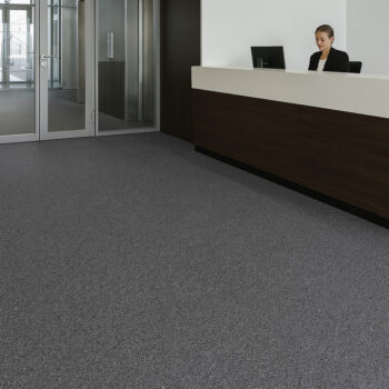 Gerflor, PVC podlaha - lino Flexar Nerok 2179 Pixel Black, na mieru, šíře 2m,4m, šedá, bez podkladu, chodba / predsieň