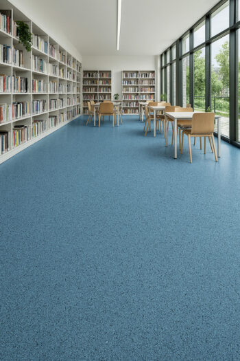 Gerflor, PVC podlaha - lino Flexar Nerok 2182 Pixel Ocean, na mieru, šíře 2m,4m, modrá, bez podkladu, chodba / predsieň