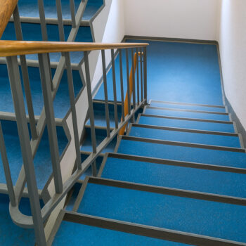 Gerflor, PVC podlaha - lino Flexar Nerok 2249 Brooklyn Blue, na mieru, šíře 2m,4m, modrá, bez podkladu, chodba / predsieň
