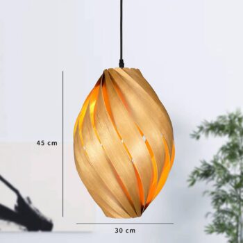 Gofurnit Ardere závesná lampa čerešňa, výška 45 cm