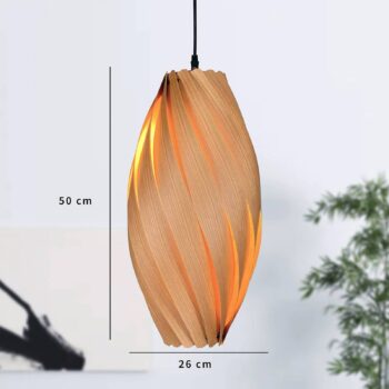 Gofurnit Ardere závesná lampa čerešňa, výška 50 cm