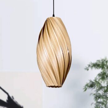 Gofurnit Ardere závesná lampa, jaseň, výška 50 cm