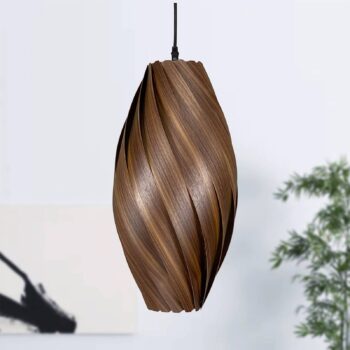 Gofurnit Ardere závesná lampa, orech, výška 50 cm