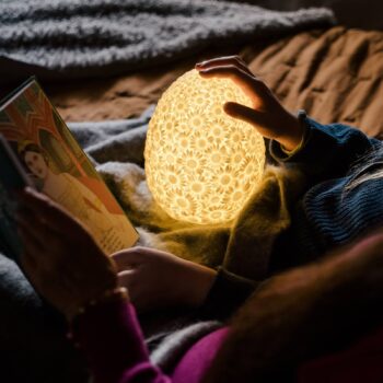 Goodnight Light DAISY lamp LED na batérie, ivory