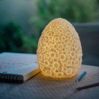 Goodnight Light DAISY lamp LED na batérie, ivory