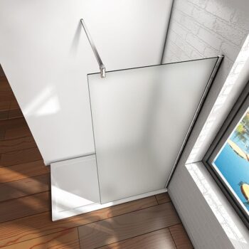 H K - FORCE FROSTED F1 120 Sprchová zástena WALK IN, nepriehľadné sklo, 118-120x 200cm, 10mm SE- FORCE FORSTED F1 120SET