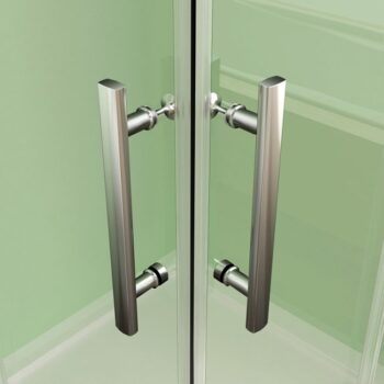 H K - Obdĺžnikový sprchovací kút MELODY R128, 120x80 cm sa zalamovacím dverami vrátane sprchovej vaničky z liateho mramoru SE-MELODYR128 / SE-ROCKY-12080