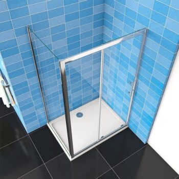 H K - Sprchovací kút FORTE 140x80 cm Ľ/P variant vrátane sprchovej vaničky SE-FORTE14080/SE-THOR-14080