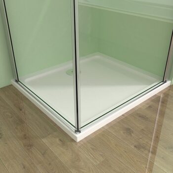 H K - Sprchovací kút MELODY A4 70cm s dvoma jednokrídlovými dverami vrátane sprchovej vaničky SE-MELODYA470 / THOR-70SQ