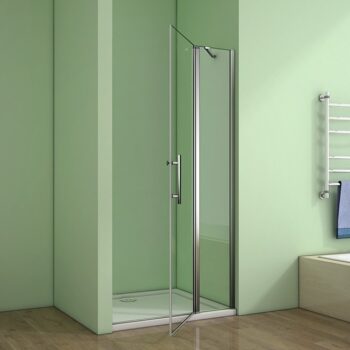 H K - Sprchové dvere MELODY B5 80 jednokrídlové s pevnou stenou 79-82 x 195 cm SE- MELODYB580SET