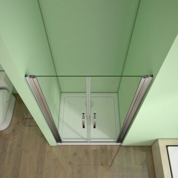 H K - Sprchové dvere MELODY D2 140 dvojkrídlové 136-140 x 195, číre sklo SE- MELODYD2140