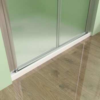 H K - Sprchové dvere SAFE D2 100 FROST dvojkrídlové 96-100 x 195 cm SE-SAFED2100FROST