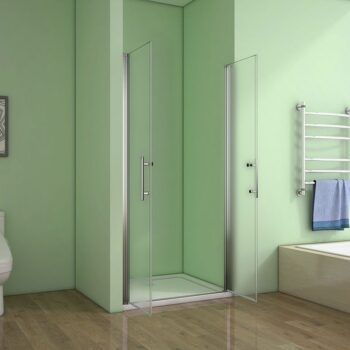 H K - Sprchové dvere SAFE D2 120 FROST dvojkrídlové 116-120 x 195 cm SE-SAFED2120FROST