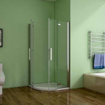 H K - Štvrťkruhový sprchovací kút MELODY S4 90 cm s dvojkrídlovými dverami SE-MELODYS490