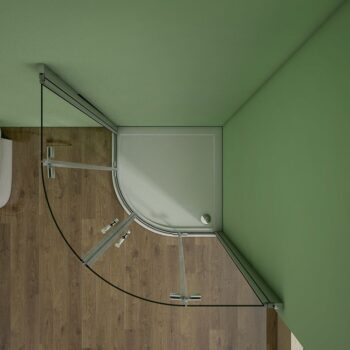 H K - Štvrťkruhový sprchovací kút MELODY S4 90 cm s dvojkrídlovými dverami SE-MELODYS490