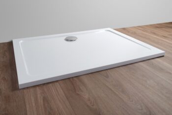 H K - THOR Sprchová vanička z liateho mramoru, obdĺžnik, 140x80x3 cm SE-THOR-14080