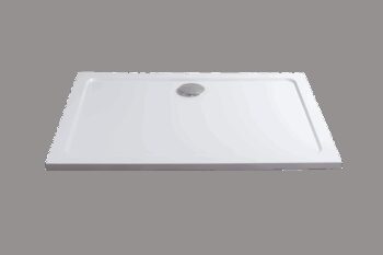 H K - THOR Sprchová vanička z liateho mramoru, obdĺžnik, 170x76x3 cm SE-THOR-17076