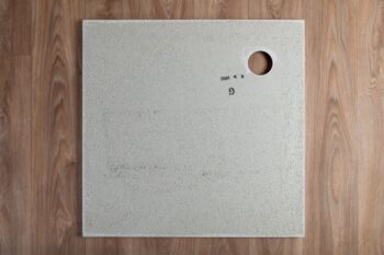 H K - THOR Sprchová vanička z liateho mramoru, štvorec, 76x76x3 cm SE-THOR-76SQ