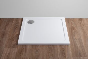 H K - THOR Sprchová vanička z liateho mramoru, štvorec, 80x80x3 cm SE-THOR-80sqm