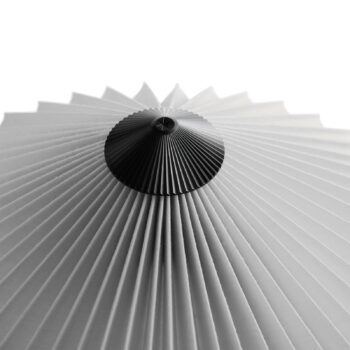 HAY Matin 300 LED skladaná stolová lampa, biela