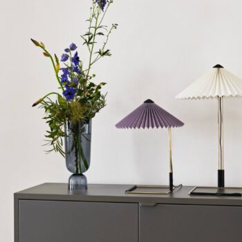 HAY Matin 300 LED skladaná stolová lampa, fialová