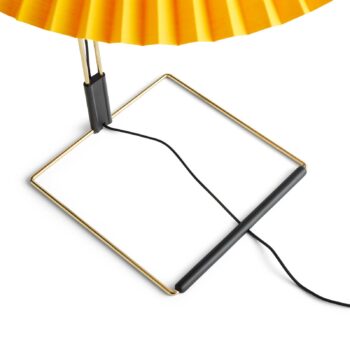 HAY Matin 300 LED skladaná stolová lampa, žltá