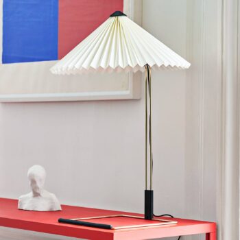 HAY Matin 380 LED skladaná stolová lampa, biela