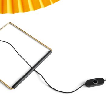 HAY Matin 380 LED skladaná stolová lampa, žltá