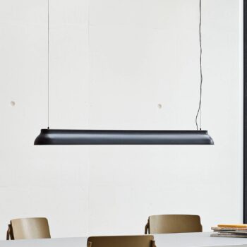 HAY PC Linear závesné LED svietidlo, čierna