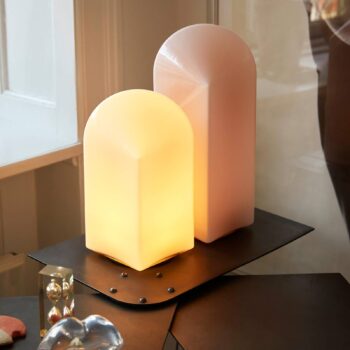 HAY Parade LED stolová lampa ružová Výška 32 cm