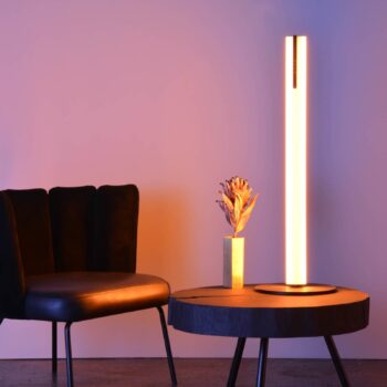 HEAVN One stolová LED lampa, čierna