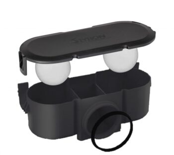 HOPA - Odtokový žľab Standardline BLACK - Dĺžka - 80, Variant roštu - Medium OLPZLABST79BM