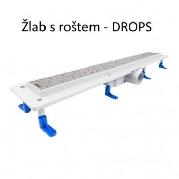 HOPA - Odtokový žľab Standardline MEDIUM - Dĺžka - 90 OLPZLABST89