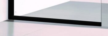 HOPA - Walk-in sprchovací kút LAGOS BLACK - Farba rámu zásteny - Hliník čierny, Rozmer A - 120 cm BCLAGO12BC