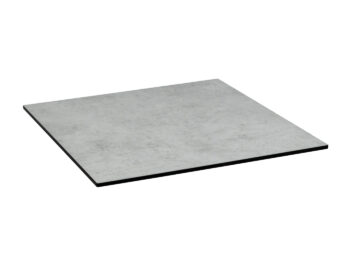 HPL Royal stolová doska 80x80 cm svetlosivá