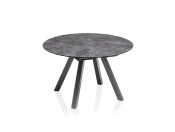 HPL rozťahovací stôl antracit 120-170 cm