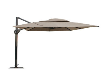Hacienda slnečník 300x400 cm antracitový