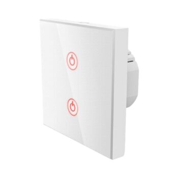 Hama WiFi touch nástenný vypínač, pod omietku, 2x