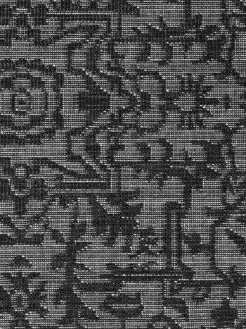 Hanse Home, AKCIA: 160x230 cm Kusový koberec Duet Kona 106248 Black/White - na von aj na doma, čiernobiela, chodba / predsieň