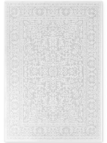 Hanse Home, AKCIA: 160x230 cm Kusový koberec Duet Kona 106249 White/Gray - na von aj na doma, šedá, chodba / predsieň