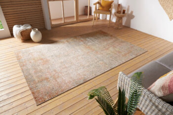 Hanse Home, AKCIA: 190x280 cm Kusový koberec Cairo 105585 Gizeh Cream Red – na von aj na doma, oranžová, chodba / predsieň
