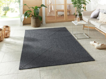 Hanse Home, AKCIA: 80x150 cm Kusový koberec Braided 105550 Dark Grey – na von aj na doma, šedá, chodba / predsieň