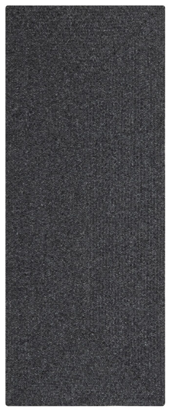 Hanse Home, AKCIA: 80x150 cm Kusový koberec Braided 105550 Dark Grey – na von aj na doma, šedá, chodba / predsieň