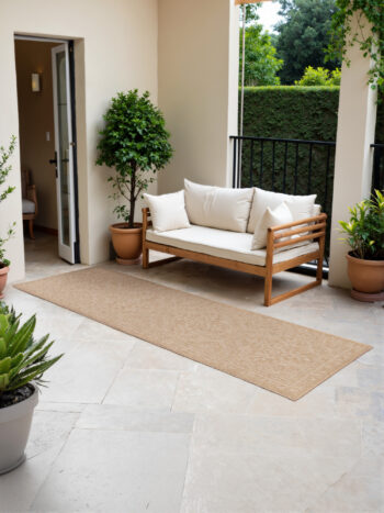 Hanse Home, AKCIA: 80x250 cm Behúň Duet Rosel 106252 Beige/White - na von aj na doma, béžová, chodba / predsieň