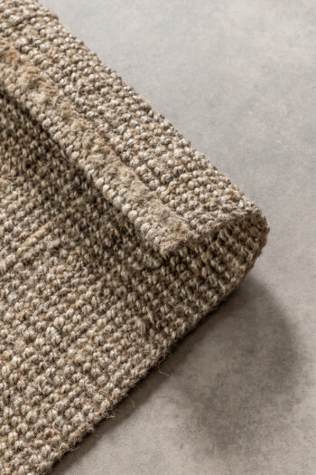 Hanse Home, Behúň Bouclé Jute 105975 Grey Brown, 80x200, hnedá, chodba / predsieň