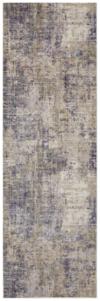 Hanse Home, Behúň Cairo 105586 Gizeh Cream Blue – na von aj na doma, 80x200, modrá, chodba / predsieň