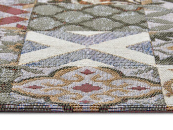 Hanse Home, Behúň Cappuccino 105879 Mosaik Grey Multicolored, 75x150, viacfarebná, chodba / predsieň