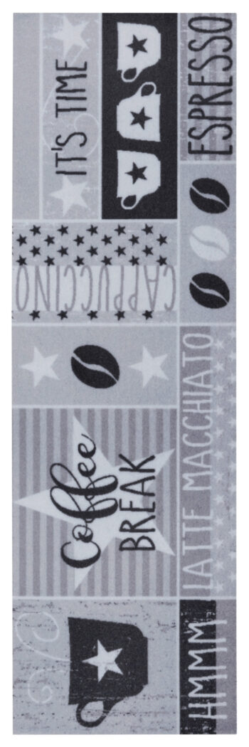 Hanse Home, Behúň Cook & Clean 105723 Grey Black White, 50x150, šedá, kuchyňa
